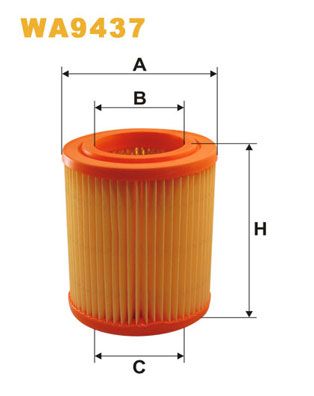 WIX FILTERS Воздушный фильтр WA9437